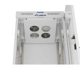 Lanberg Rack Cabinet 19" Free-Standing 32U/600X600 (FlAT Pack) With Glass Door LCD Grey V2