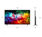 LG 65QNED7EB3C, 65" 4K QNED MiniLED Smart TV, 3840x2160, DVB-T2/C/S2, Alpha 7 AI Processor, HDR10 / HLG, webOS 26 ThinQ, VRR / ALLM / HGiG, 4K Super Upscaling, WiFi 5, Bluetooth 5.3, AirPlay 2, LAN, CI, HDMI, AI Sound Pro, Google Cast, 2 pole Stand