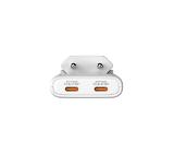 Verbatim Fold 'n' Go GaN Charger 65W EU plug White