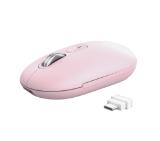 TRUST Seron Slim Multi-Wireless Hyperscroll Mouse Pink
