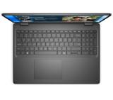 Dell 16 DC16250, Intel Core 7 150U (10 cores, up to 5.4 GHz), 16.0" FHD+(1920x1200) AG, 300nits, 16GB, 2x8GB, DDR5, 5200 MT/s, 1TB M.2 PCIe, Intel Graphics, Cam, FPR, Wi-Fi 6, Backlit Kb, Win 11 Pro, Carbon Black, 3Y PS