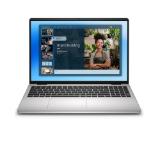 Dell 16 DC16251, Intel Core 7 150U (10 cores, up to 5.4 GHz), 16.0" FHD+(1920x1200) AG, 300nits, 16GB, 2x8GB, DDR5, 5200 MT/s, 1TB M.2 PCIe, NVIDIA GeForce MX570A with 2GB GDDR6, Cam, FPR, Wi-Fi 6E, Backlit Kb, Ubuntu, Silver, Aluminium 3Y PS