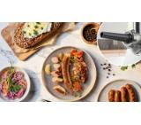 Bosch MFWS860M, SER8, Meat mincer, Blocking power: 2500W, 4,5 kg/min, 10-year motor, dishwasher safe, tomato press, 4 grating discs, kebbe att., sausage att., silver black