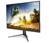 Aopen 27KG3S1bipx, 27'' IPS, FHD (1920x1080), ZeroFrame, FreeSync, 180Hz, 1ms, 100M:1, 250 nits, 1x HDMI 2.1, 1x DP 1.2, Audio Out, BlueLightShield, Tilt, VESA, Black