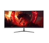 Acer Nitro ED340CURJ0bmiipx, 34'' VA, WQHD (3440x1440), Curved 1500R, ZeroFrame, FreeSync Premium, 120Hz (DP)/100Hz (HDMI), 1ms, 100M:1, 250 nits, HDR10, 99% sRGB, 2x HDMI 2.1, 1x DP 1.4, Audio Out, 2x2W Speakers, , Tilt, VESA, Black