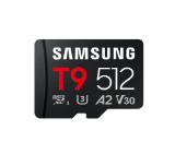 Samsung 512GB micro SD Card T9 UHS-I Read 200MB/s - Write 130MB/s Class 10 U3 V30 A2 with USB Reader