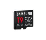 Samsung 512GB micro SD Card T9 UHS-I Read 200MB/s - Write 130MB/s Class 10 U3 V30 A2 with USB Reader