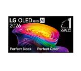LG OLED55C61LA, 55" OLED evo, 4K (3840 x 2160), DVB-C/T2/S2, Alpha 11 AI 4K Gen3, 120Hz Native (VRR 165Hz), ThinQ AI, HDR10, NVIDIA G-SYNC, AMD FreeSync, Dolby Vision, Dolby Atmos, AI Agent, Wi-Fi 6E, Bluetooth, eARC (HDMI 2), USB, Airplay 2, CI slot, Mu