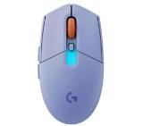 Logitech G305 X  Mouse, Superlight, LILAC-2.4GHZ-N/A-EER2-933-#933