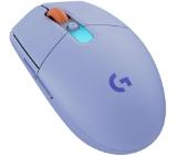 Logitech G305 X  Mouse, Superlight, LILAC-2.4GHZ-N/A-EER2-933-#933