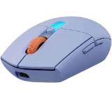 Logitech G305 X  Mouse, Superlight, LILAC-2.4GHZ-N/A-EER2-933-#933