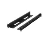 Lanberg Rack mounting kit 19" sliding 397-680mm Black