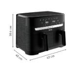 Tefal EY901N10 Dual Easy Fry Essential Blk