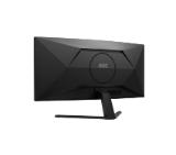 AOC CU34B3E, 34" Curved 1500R, VA, WLED, 3440x1440@120Hz, 4ms GtG, 1ms MPRT, 300cd m/2, 3500:1, 50M:1 DCR, Adaptive Sync, FlickerFree, Low Blue Mode, Tilt, HDMI, DP