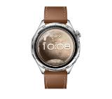 Honor Watch 6 Standard BT 32MB+4GB Twilight Brown Brown Leather Strap EU Version