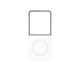 Samsung Flip 8 Clear Magnet Case Transparent