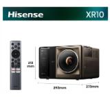 Hisense HR10 Laser Projector, 4K Ultra HD 3840x2160, 6000:1, 6000 lum, 60 Hz, 16:9, Throw ratio 0.84-2.0: 1, VIDAA U9,3 x HDMI, HDR, HDR 10, HDR 10+, DTS Virtual X, 2x8W+15W, Black