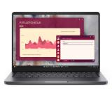 Dell Pro 14 PC14250, Intel Core  7 150U (12 MB cache, 10 cores, up to 5.4 GHz), 14" FHD+(1920x1200) IPS, 300nits AG, 16 GB: 1 x 16 GB, DDR5, 5600 MT/s, 512 GB SSD, Intel graphics, FHD HDR IR Cam and Mic, Wi-Fi 6E, FPR, Backlit Kb, Win 11 pro, Magnetite