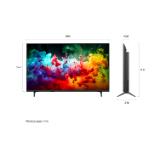LG 43QNED71B3B, 43" 4K QNED MiniLED Smart TV, 3840x2160, DVB-T2/C/S2, Alpha 7 AI Processor, HDR10 / HLG, webOS 26 ThinQ, VRR / ALLM / HGiG, 4K Super Upscaling, WiFi 5, Bluetooth 5.3, AirPlay 2, LAN, CI, HDMI, AI Sound Pro, Google Cast, 2 pole Stand