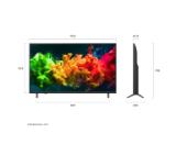 LG 50QNED81B3C., 50" 4K QNED MiniLED Smart TV, 3840x2160, DVB-T2/C/S2, Aplha 7 AI Processor, HDR10 / HLG, webOS 26 ThinQ, VRR / ALLM / HGiG, 4K Super Upscaling, WiFi 5, Bluetooth 5.3, AirPlay 2, LAN, CI, HDMI, AI Sound Pro, Google Cast, SPDIF