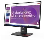 Lenovo ThinkVision T24D-40 23.8" IPS, 16:9, 1920x1080, 1500:1, 4/6ms, 120Hz, HDMI, DP, RJ-45, USB, Tilt, Swivel, Pivot, Height Adjust Stand