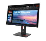 Lenovo ThinkVision T27QD-40 27" IPS, 16:9, 2560x1440, 1500:1, 4/6ms, 120Hz, HDMI, DP, RJ-45, USB, Tilt, Swivel, Pivot, Height Adjust Stand