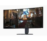 Dell Alienware AW3426DW, 34" QD-OLED 21:9, UW-QHD 3440x1440, AR, 99% DCI-P3, NVIDIA G-SYNC Compatible + AMD FreeSync, 280Hz, 0.03 ms GTG, 1,500,000:1, 300 cd/m2, HDR, VRR, HDMI, DP, USB Hub, Height Adjustable, Pivot, Swivel, Tilt, Black