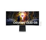 Samsung LS34DG850, 34'' CURVED Odyssey G8 OLED, 1800R, 175 Hz, 0.1 ms GTG, 21:9, 3440 x 1440, Smart, 2xUSB C, Mini DP, Micro HDMI 2.1, Wi-Fi 5, BT 5.2, Speakers, 178°/178°, Silver + Logitech G102 Mouse, Lightsync RGB, 8000 DPI, 6 Programmable Buttons