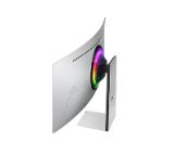 Samsung LS34DG850, 34'' CURVED Odyssey G8 OLED, 1800R, 175 Hz, 0.1 ms GTG, 21:9, 3440 x 1440, Smart, 2xUSB C, Mini DP, Micro HDMI 2.1, Wi-Fi 5, BT 5.2, Speakers, 178°/178°, Silver + Logitech G102 Mouse, Lightsync RGB, 8000 DPI, 6 Programmable Buttons