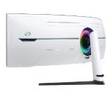 Samsung LS57CG952, 57" Odyssey Neo G95NC 57" Quantum Mini-LED Dual UHD, 7680x2160, 240Hz 1ms, HDMI, USB Hub, White/Black + Logitech G102 Mouse, Lightsync RGB, 8000 DPI, 6 Programmable Buttons, Black