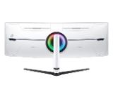 Samsung LS57CG952, 57" Odyssey Neo G95NC 57" Quantum Mini-LED Dual UHD, 7680x2160, 240Hz 1ms, HDMI, USB Hub, White/Black + Logitech G102 Mouse, Lightsync RGB, 8000 DPI, 6 Programmable Buttons, Black