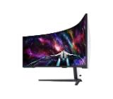 Samsung LS57CG952, 57" Odyssey Neo G95NC 57" Quantum Mini-LED Dual UHD, 7680x2160, 240Hz 1ms, HDMI, USB Hub, White/Black + Logitech G102 Mouse, Lightsync RGB, 8000 DPI, 6 Programmable Buttons, Black