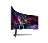 Samsung LS57CG952, 57" Odyssey Neo G95NC 57" Quantum Mini-LED Dual UHD, 7680x2160, 240Hz 1ms, HDMI, USB Hub, White/Black + Logitech G102 Mouse, Lightsync RGB, 8000 DPI, 6 Programmable Buttons, Black