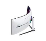Samsung LS57CG952, 57" Odyssey Neo G95NC 57" Quantum Mini-LED Dual UHD, 7680x2160, 240Hz 1ms, HDMI, USB Hub, White/Black + Logitech G102 Mouse, Lightsync RGB, 8000 DPI, 6 Programmable Buttons, Black