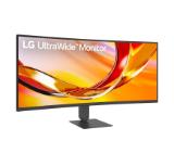 LG 34U640B-B, 34" UltraWide  21:9, VA, Curved, 144 Hz, 5ms, 4000:1, 300cd/m2, WQHD 3440x 1440, sRGB 99%, HDR 10, USB Type-C, PD-65W, HDMI, DisplayPort, DP, Reader mode, AMD FreeSync, KVM Switch, Tilt, Height (Range), Black