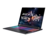 Acer Nitro 16S AI, AN16S-61-R44A, AMD Ryzen 7 350 (up to 5.0GHz, 16MB), 16" WQXGA (2560x1600) IPS 180Hz, 1*16GB DDR5 (1 slot free), 1024GB PCIe NVMe SSD, GeForce RTX 5070 8GB GDDR7, FHD Cam, WiFi 6E, BT 5.3, No Os, Black