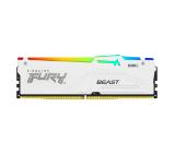 Kingston FURY Beast RGB 32GB (2x16GB) DDR5 6000 MHz CL36 White