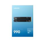 Samsung SSD 990 1TB PCIe 4.0 NVMe M.2 V-NAND Read 7150 MB/s Write 6450 MB/s