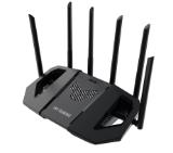 AsusTUF Gaming, BE6500 Dual Band WiFi 7 Router, 4K-QAM, Multi-Link Operation (MLO), Quad 2.5GbE port, Mobile Game Mode, Gear Accelerator, Gaming Port, Open NAT, Smart Home Master, Subscription-Free Security,  AiMesh support, 4G/5G Auto Mobile Tethering