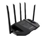 AsusTUF Gaming, BE6500 Dual Band WiFi 7 Router, 4K-QAM, Multi-Link Operation (MLO), Quad 2.5GbE port, Mobile Game Mode, Gear Accelerator, Gaming Port, Open NAT, Smart Home Master, Subscription-Free Security,  AiMesh support, 4G/5G Auto Mobile Tethering