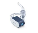 Beurer IH 61 Nebuliser;  DC compressed-air technology; Whisper-quiet operation; Rechargeable; LED indicator displays; up to 4 hours of battery life