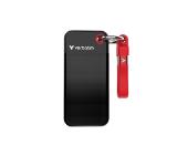 Verbatim Pocket SSD USB 3.2 Gen 2 512GB Black/Red