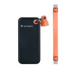 Verbatim Pocket SSD USB 3.2 Gen 2 512GB Black/Orange