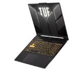 Asus TUF F16 FX607VJR-TU307,INTEL C7 230H,16.0  WUXGA 1920X1200 16:10 , AG,144 Hz16GB DDR5 5600 Mhz(2*8),512 GB M.2 SSD,RTX 3050 6GB GDDR6,Wi-Fi 6(802.11ax),Backlit Chiclet Keyboard 1-Zone RGB, no OS, Mecha Gray