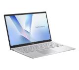 Asus Vivobook X1504MA-BQ475NA,Intel 3 304 1.5 GHz (6MB Cache, up to 4.3 GHz), 15.6" FHD,(1920x1080),8GB DDR5 , SSD 256GB, Chiclet Keyboard with Num-key,No OS, Cool Silver, no adapter