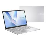Asus Vivobook X1504MA-BQ475NA,Intel 3 304 1.5 GHz (6MB Cache, up to 4.3 GHz), 15.6" FHD,(1920x1080),8GB DDR5 , SSD 256GB, Chiclet Keyboard with Num-key,No OS, Cool Silver, no adapter