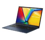 Asus Vivobook X1504VA-BQ5718NA,Intel Core 3 100U 1.2 GHz (10MB Cache, up to 4.7 GHz, 6 cores, 8 Threads), 15.6" FHD,(1920x1080),8GB DDR5 , SSD 256GB, Chiclet Keyboard with Num-key,No OS, Quiet Blue,US, no adapter
