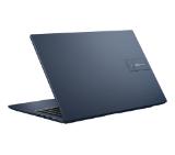 Asus Vivobook X1504VA-BQ5718NA,Intel Core 3 100U 1.2 GHz (10MB Cache, up to 4.7 GHz, 6 cores, 8 Threads), 15.6" FHD,(1920x1080),8GB DDR5 , SSD 256GB, Chiclet Keyboard with Num-key,No OS, Quiet Blue,US, no adapter