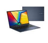 Asus Vivobook X1504VA-BQ5718NA,Intel Core 3 100U 1.2 GHz (10MB Cache, up to 4.7 GHz, 6 cores, 8 Threads), 15.6" FHD,(1920x1080),8GB DDR5 , SSD 256GB, Chiclet Keyboard with Num-key,No OS, Quiet Blue,US, no adapter