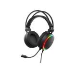 Genesis Headset Neon 614 With Microphone RGB Illumination Black USB